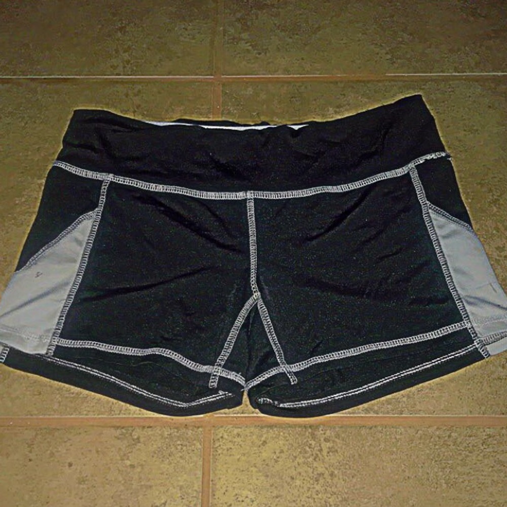 Black and white spandex